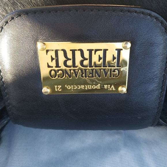 NEW VINTAGE ORIGINAL GIANFRANCO FERRE' DESIGN HANDBAG - Picture 5 of 11